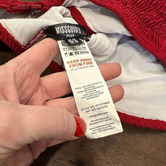 NWT Roller Rabbit Lovely Monkey Polo Pajama Top Large Red - Picture 9 of 9